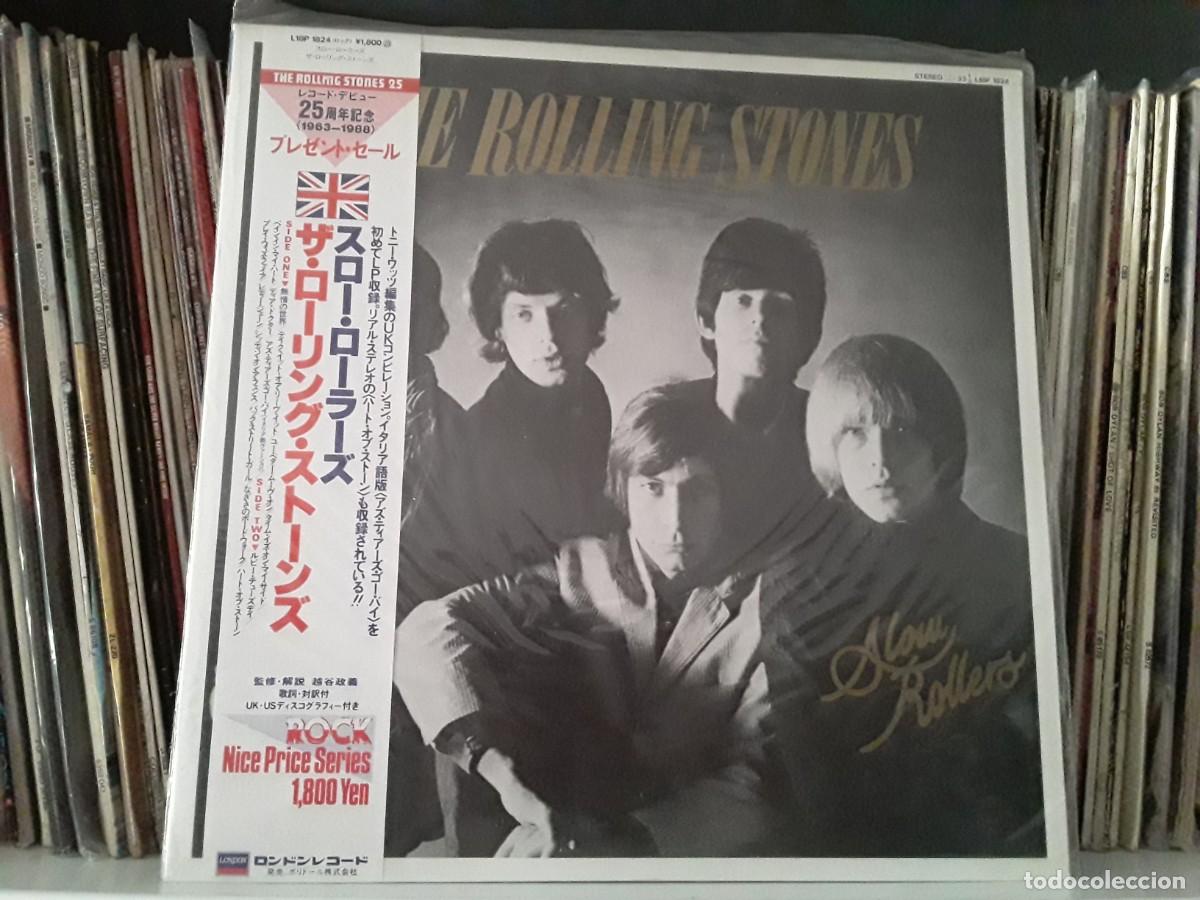 Discos de vinilo: The Rolling Stones &lrm;&ndash; Slow Rollers - lp edic. japon - Foto 1
