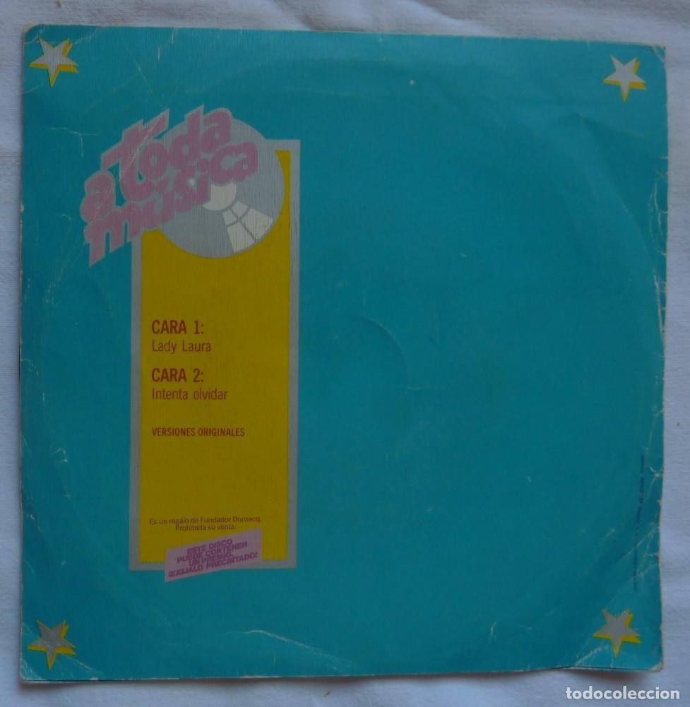 Discos de vinilo: ROBERTO CARLOS // LADY LAURA // 1979 // SINGLE - Foto 2