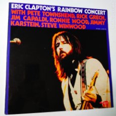 Discos de vinilo: ERIC CLAPTON´S- RAINBOW CONCERT- SPAIN LP 1973- PETE TOWNSHEND- RONNIE WOOD- VINILO EXC. ESTADO