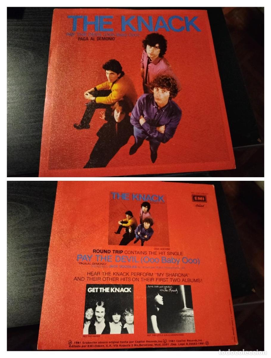 Discos de vinilo: KNACK - PAY THE DEVIL 7&rdquo; SINGLE PROMOCIONAL - POWER POP 1981 CAPITOL - Foto 1