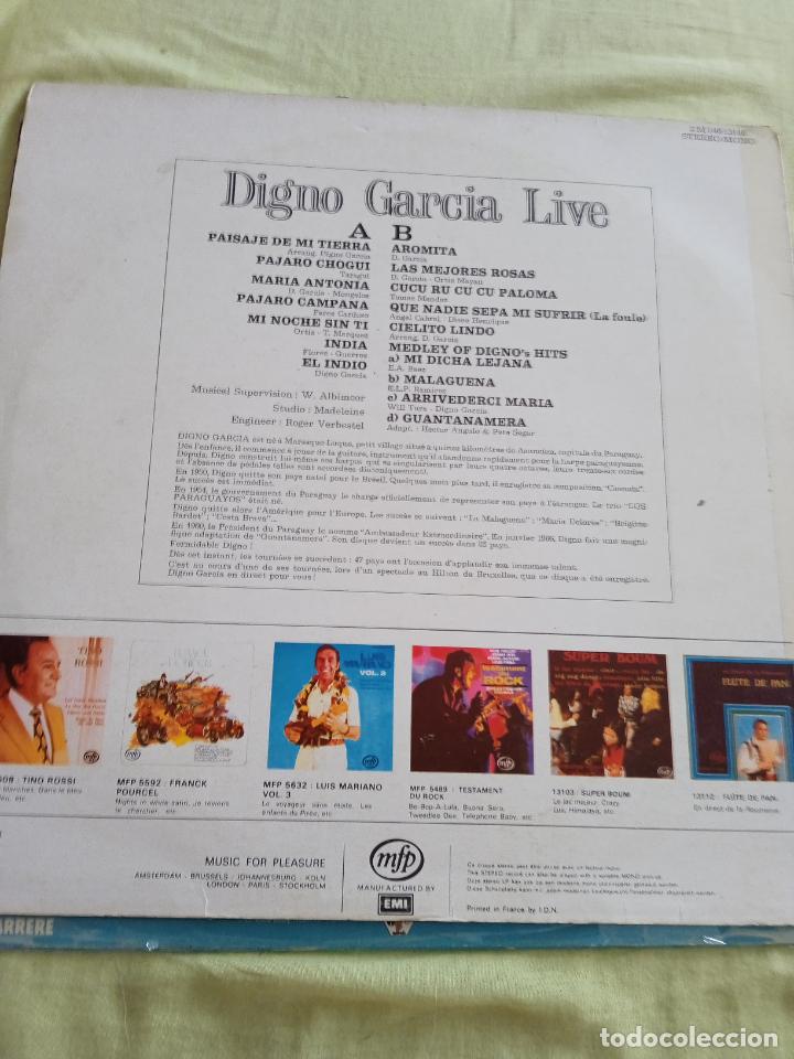 Discos de vinilo: Digno Garc&iacute;a live - Foto 2