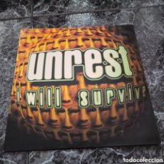 Discos de vinilo: UNREST - I WILL SURVIVE (12”)