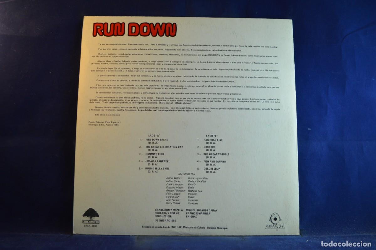 Discos de vinilo: RUN DOWN - THE GREAT CELEBRATION DAY - LP - Foto 2