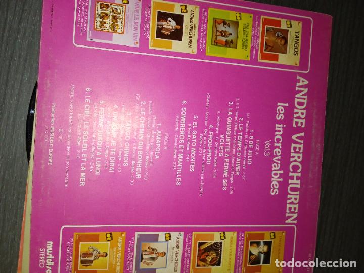 Discos de vinilo: Andre verchuren les increvables - Foto 2