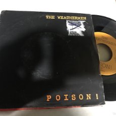 Discos de vinilo: WEATHERMEN - POISON 7” SINGLE BELGICA PLAY IT AGAIN SAM 1988 TECHNO EBM NEW BEAT