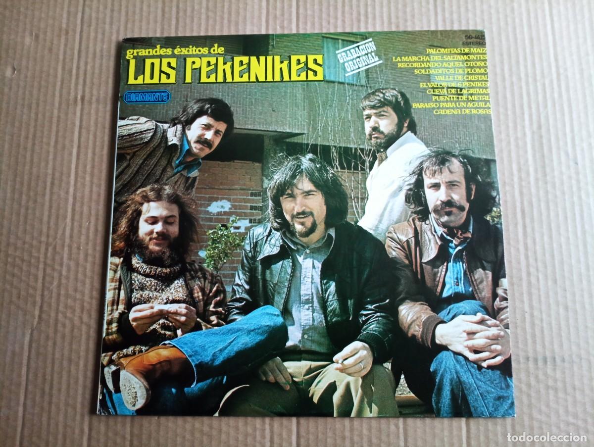 Discos de vinilo: LOS PEKENIKES - GRANDES EXITOS LP 1975 - Foto 1