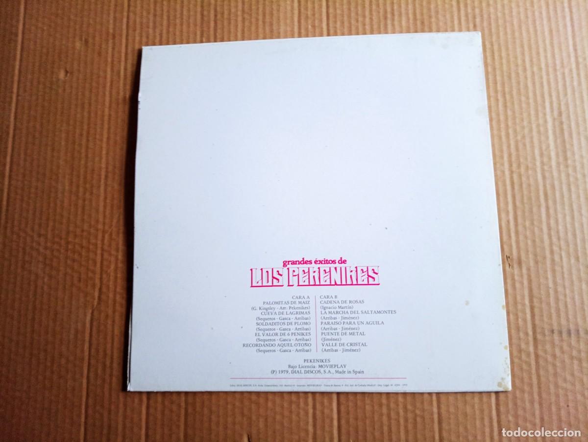 Discos de vinilo: LOS PEKENIKES - GRANDES EXITOS LP 1975 - Foto 4