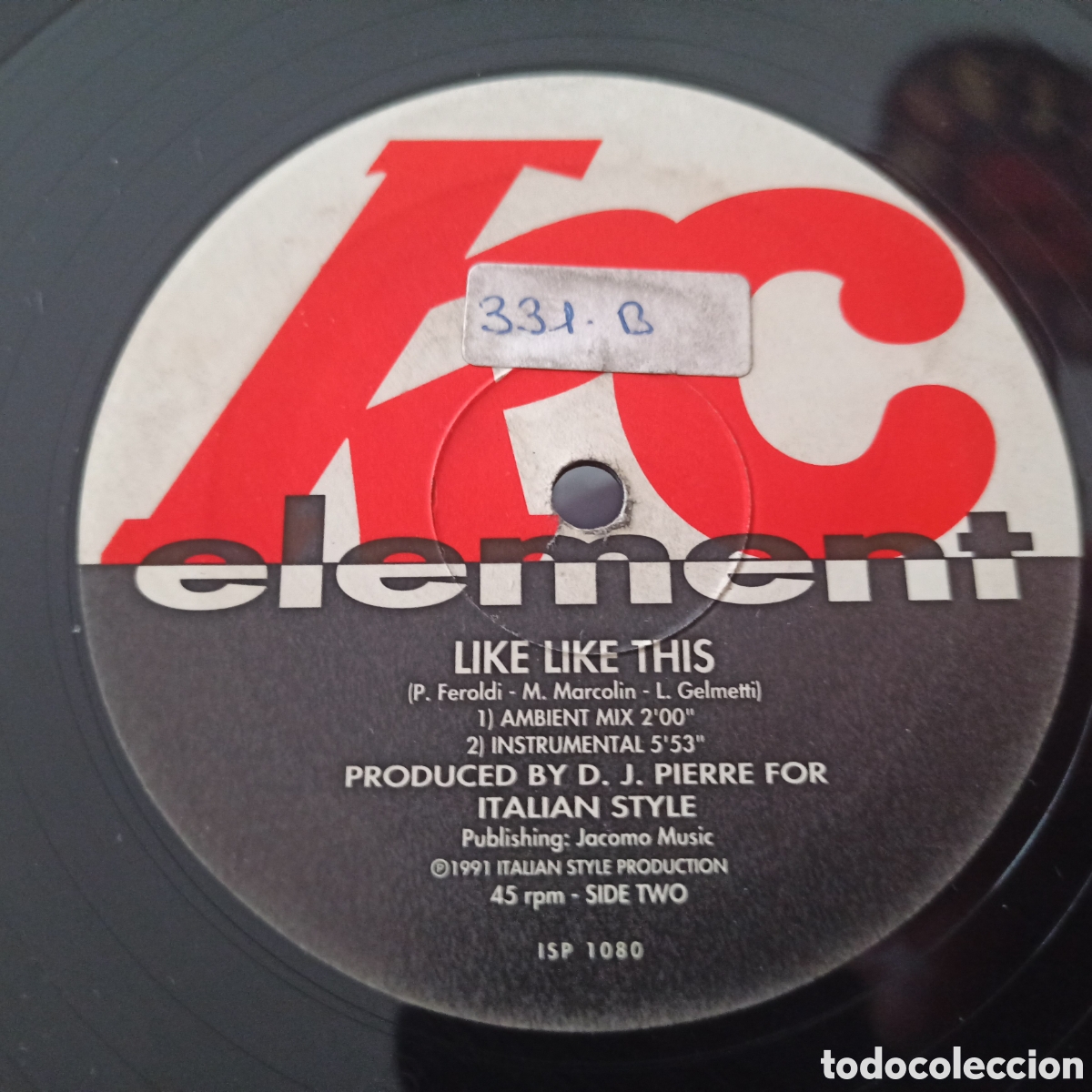 Discos de vinilo: KC Element - Like Like This (12&rdquo;) - Foto 2