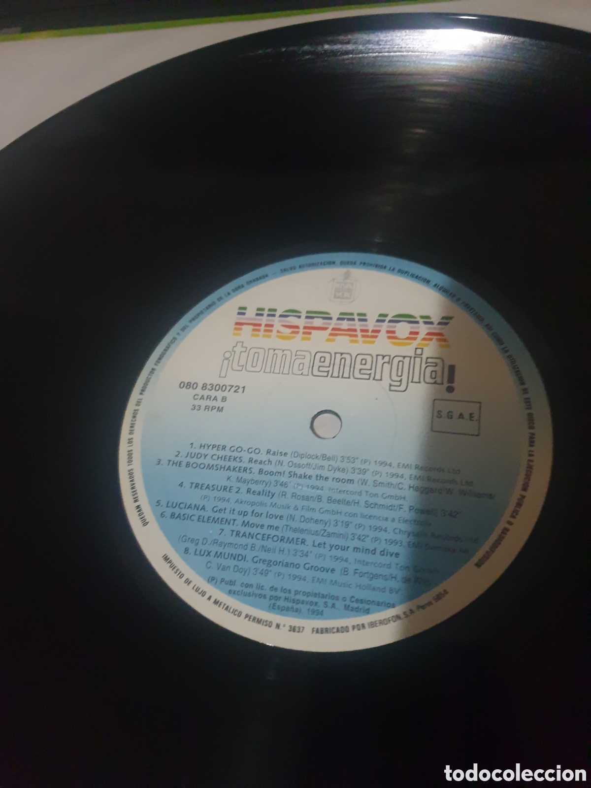 Discos de vinilo: &iexcl;Toma energ&iacute;a!. VV.AA - Foto 3