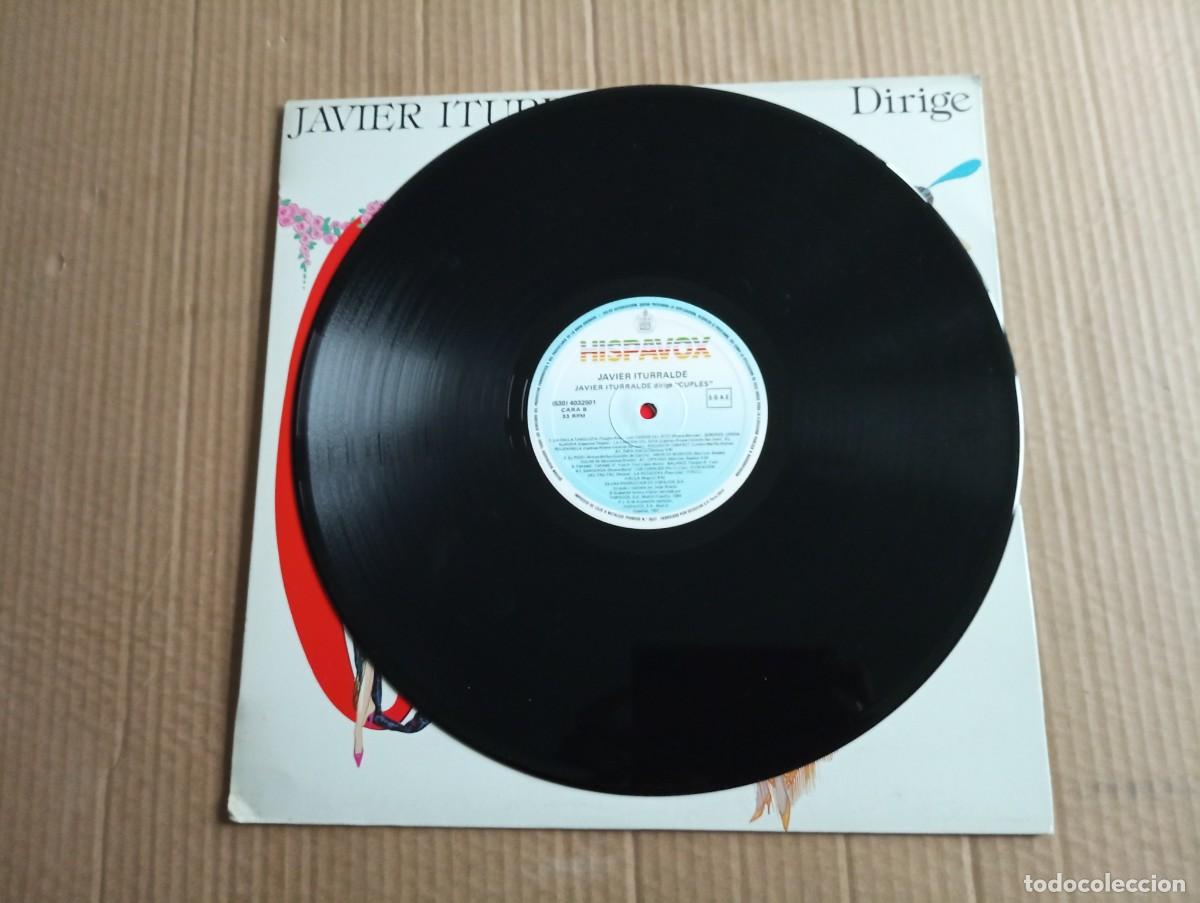 Discos de vinilo: JAVIER ITURRALDE - DIRIGE CUPLES LP 1987 FOLK - Foto 4
