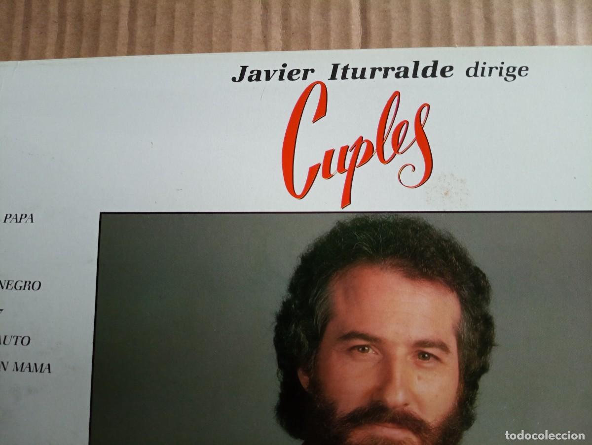 Discos de vinilo: JAVIER ITURRALDE - DIRIGE CUPLES LP 1987 FOLK - Foto 5