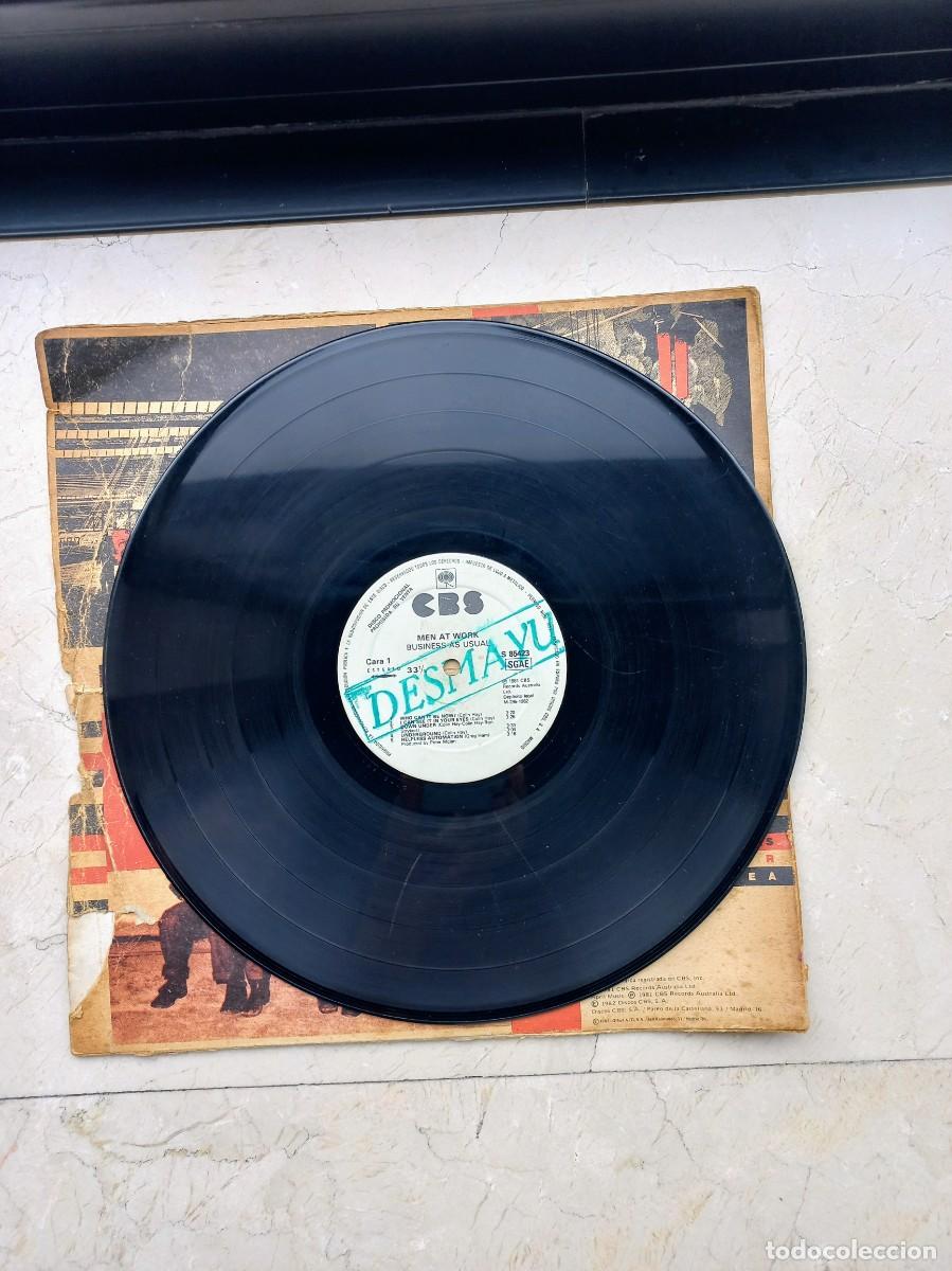 Discos de vinilo: Lp Men At Work promocional Espa&ntilde;a 1981 - Foto 11