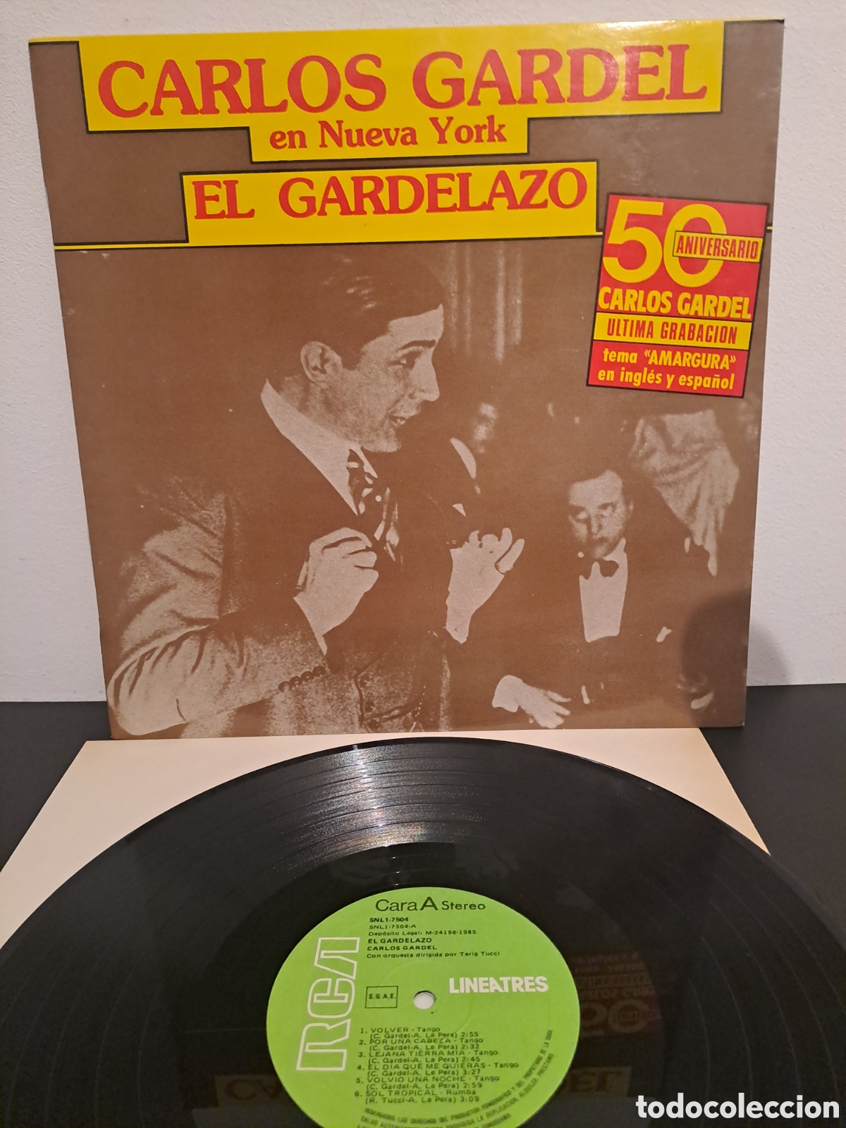 carlos gardel. gardelazo. rca. spain. la.3 - Compra venta en