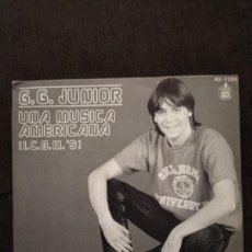 Discos de vinilo: G. G. JUNIOR. UNA MUSICA AMERICANA.