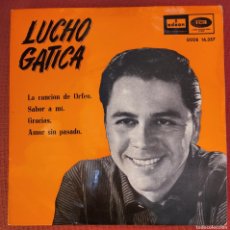 Discos de vinilo: LUCHO GATICA EP SELLO EMI-ODEON EDITADO EN ESPAÑA AÑO 1960...