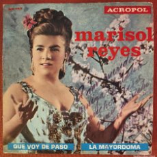 Discos de vinilo: MARISOL REYES SINGLE SELLO ACROPOL EDITADO EN ESPAÑA AÑO 1970...AUTOGRAFIADO