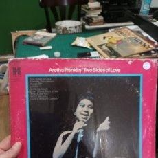 Discos de vinilo: LP ORIX USA 1970 ARETHA FRANKLIN TWO SIDES OF LOVE PORTADA CASCADA DISCO BIEN