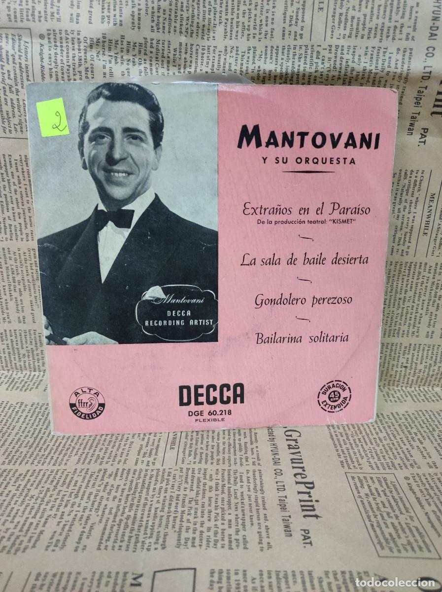 Discos de vinilo: MANTOVANI Y SU ORQUESTA - Foto 1