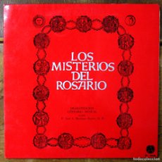 Discos de vinilo: LOS MISTERIOS DEL ROSARIO - 1970 - RELIGIÓN, CRISTIANISMO - DRAMATIZACIÓN LITERARIO MUSICAL