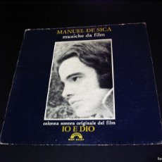 Discos de vinilo: MANUEL DE SICA LP MUSICHE DA FILM IO E DIO CINEVOX ORIGINAL ITALIA 1970