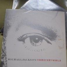 Discos de vinilo: MICHAEL JACKSON-YOU ROCK MY WORLD-EURO 2001/ELECTRONIC/DOWNTEMPO(8€ CER)
