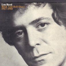 Discos de vinilo: LOU REED -ROCK AND ROLL DIARY 1967-1980 / DOBLE LP ARISTA 1980. ED. ESPAÑOLA / BUEN ESTADO RF-18381