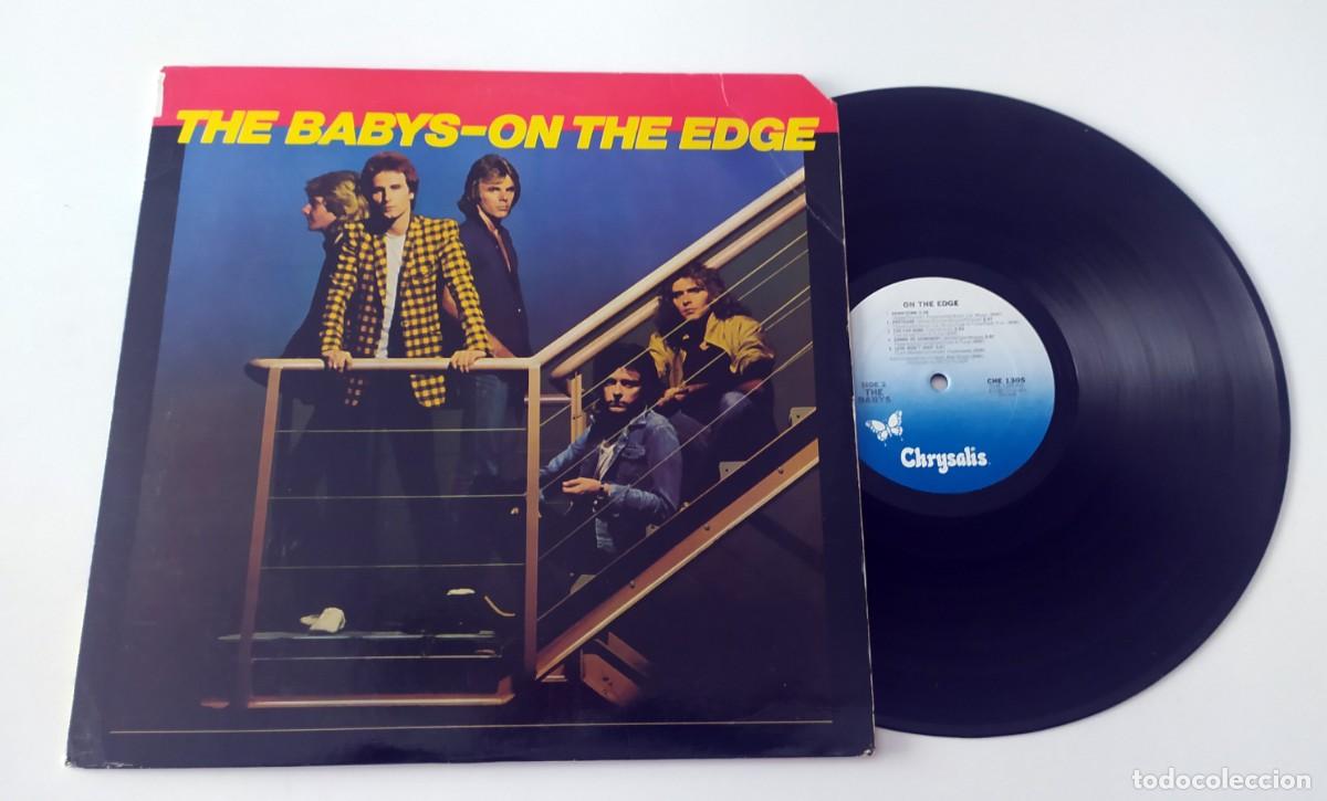 Discos de vinilo: LP THE BABYS - ON THE EDGE - Foto 3