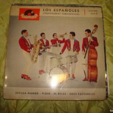 Discos de vinilo: LOS ESPAÑOLES. SEVILLA MAMBO + E. EP. POLYDOR, 1959. VINILO IMPECABLE (#)