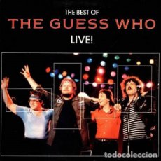 Discos de vinilo: THE GUESS WHO – THE BEST OF THE GUESS WHO-LIVE!