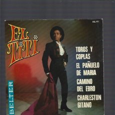 Discos de vinilo: EL TITI TOROS Y COPLAS