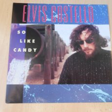 Discos de vinilo: ELVIS COSTELLO, SG, SO LIKE CANDY + 1, AÑO 1991, WB RECORDS 5439-19183-7 MADE IN GERMANY