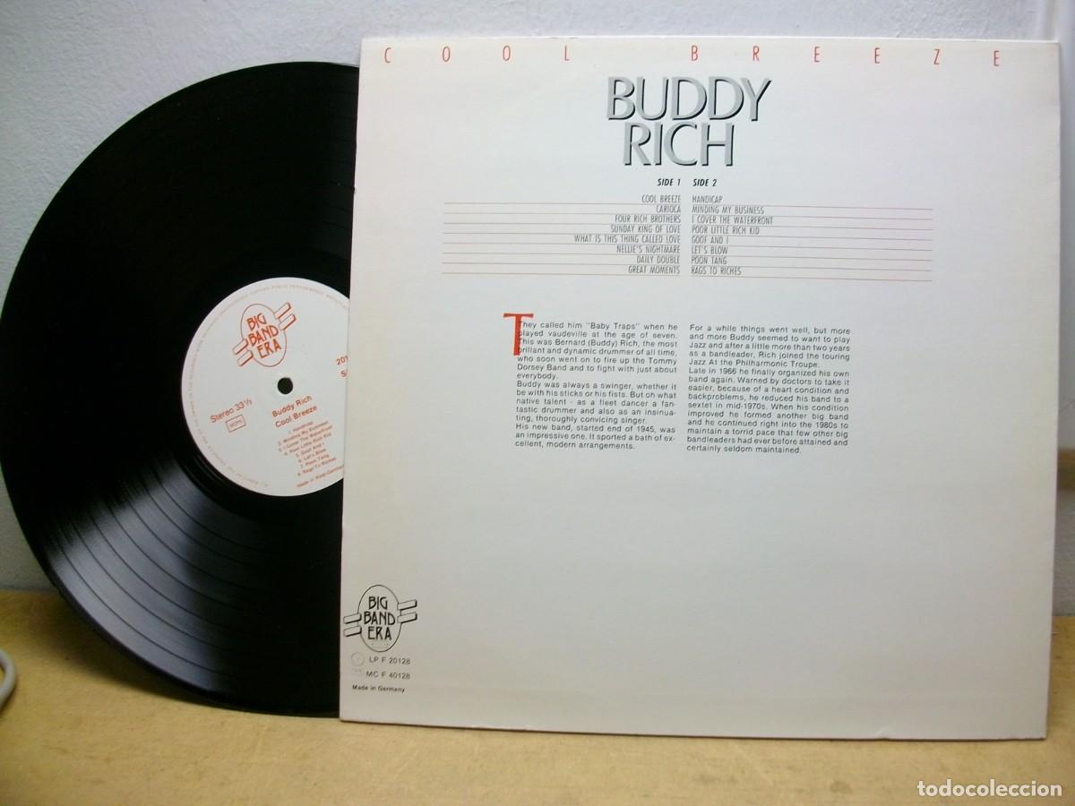 Discos de vinilo: Buddy Rich &ndash; Cool Breeze LP - Foto 2