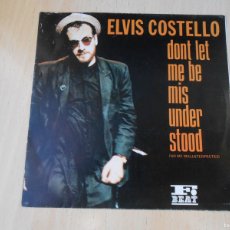 Discos de vinilo: ELVIS COSTELLO, SG, DON´T LET ME BE MISUNDERSTOOD + 1, AÑO 1986, RCA PROMOCIONAL ZB-40555