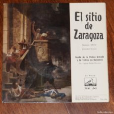 Discos de vinilo: EL SITIO DE ZARAGOZA - FANTASIA MILITAR - DIR. JULIAN PALANCA - CRISTOBAL OUDRID