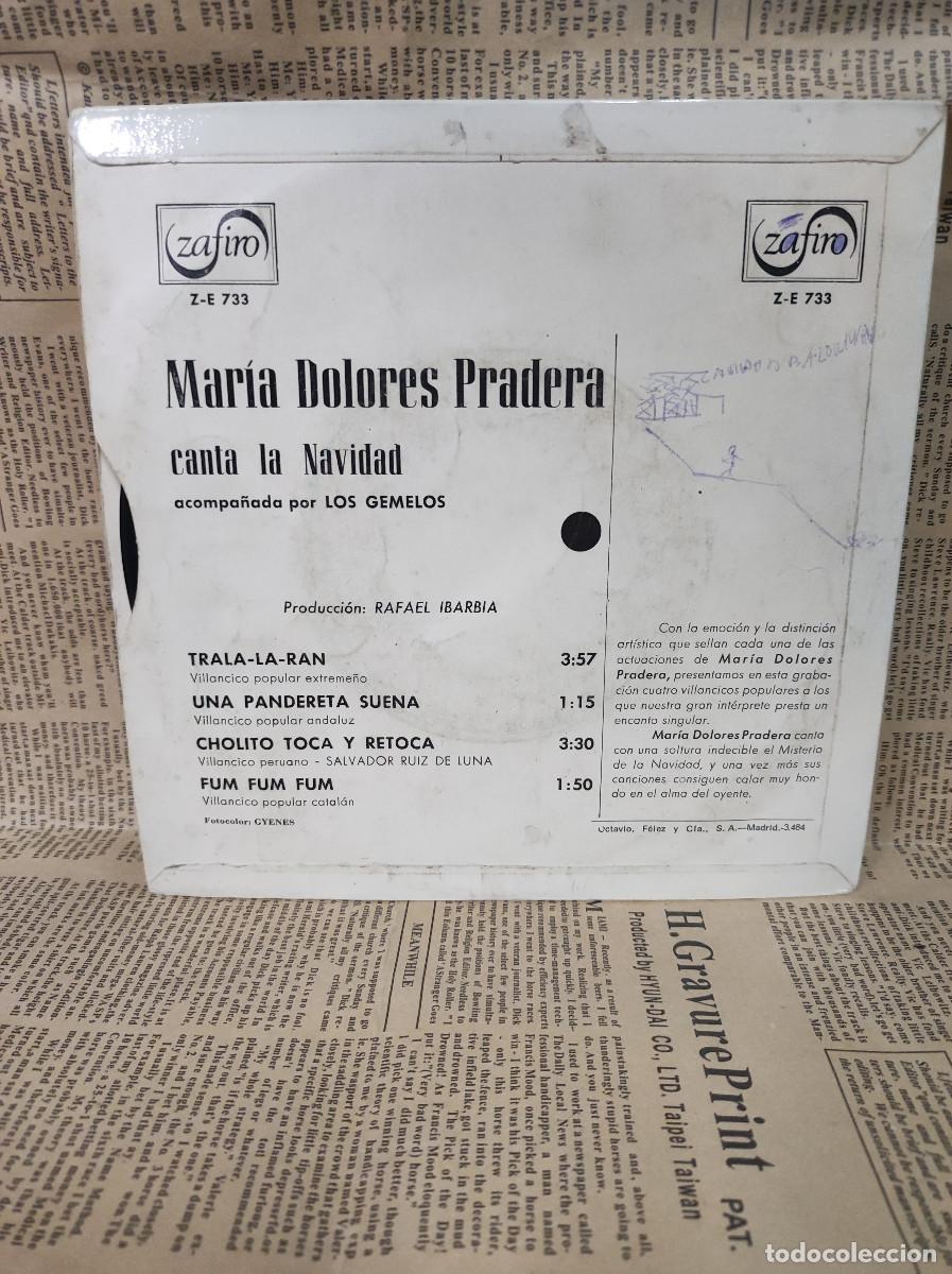 Discos de vinilo: NAVIDAD MARIA DOLORES PRADERA - Foto 2