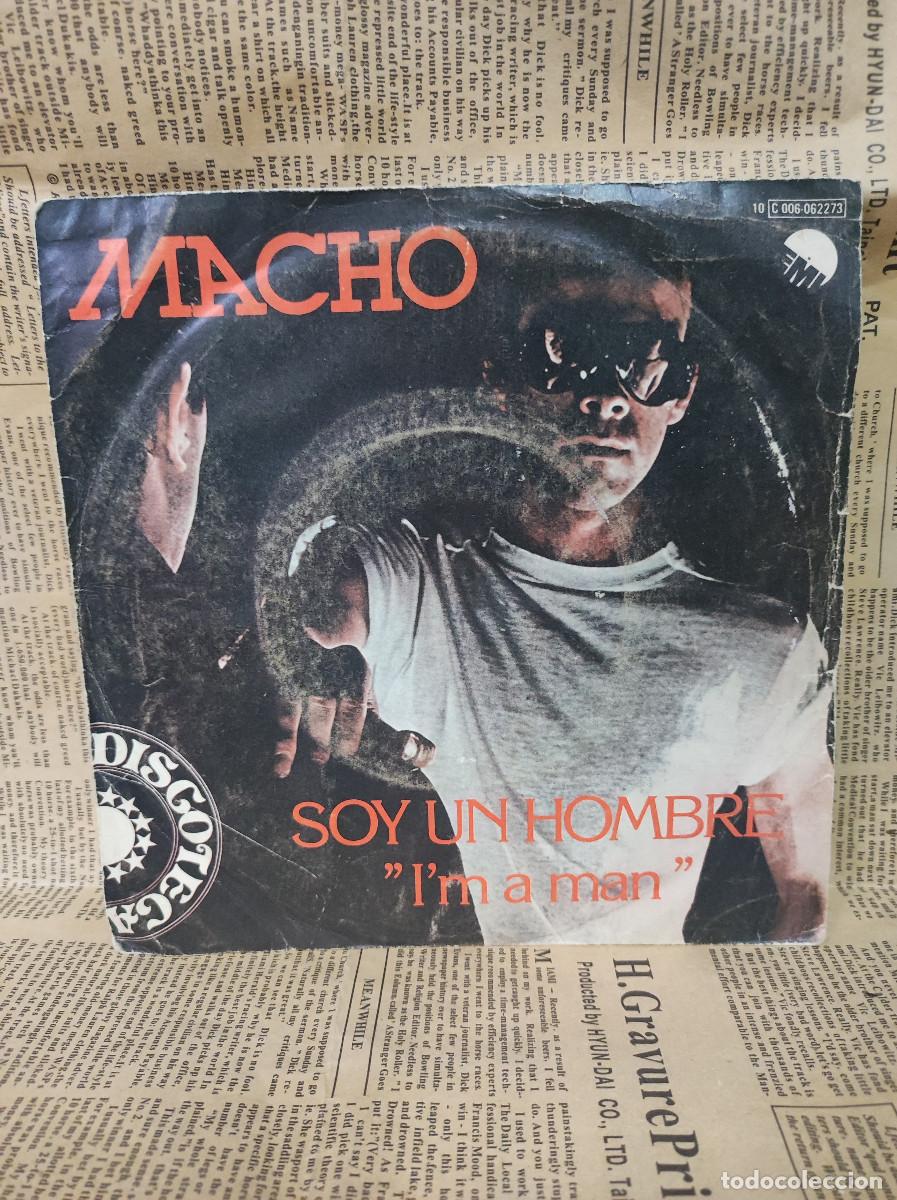 Discos de vinilo: Macho &ndash; Im A Man = Soy Un Hombre - Foto 1