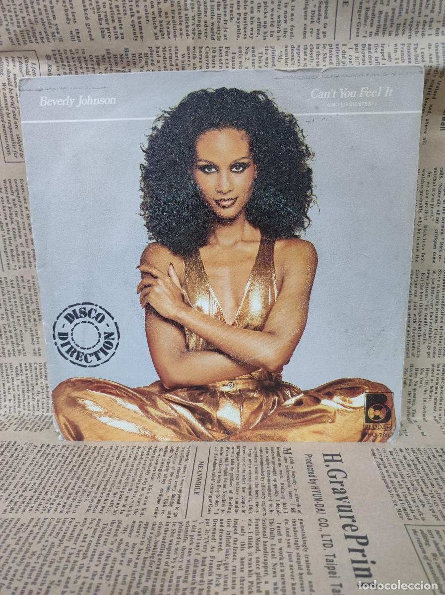 Discos de vinilo: Beverly Johnson &ndash; Cant You Feel It - Foto 1