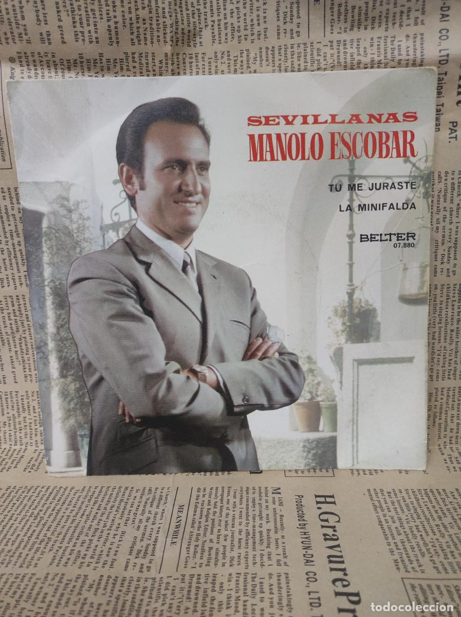 Discos de vinilo: Manolo Escobar &ndash; Sevillanas - Foto 1