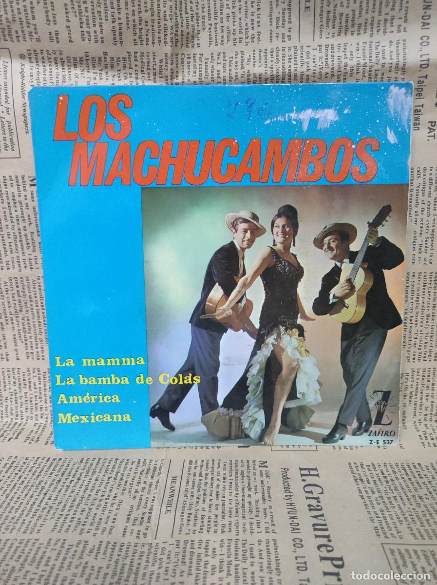 Discos de vinilo: Los Machucambos &ndash; La Mamma - Foto 1