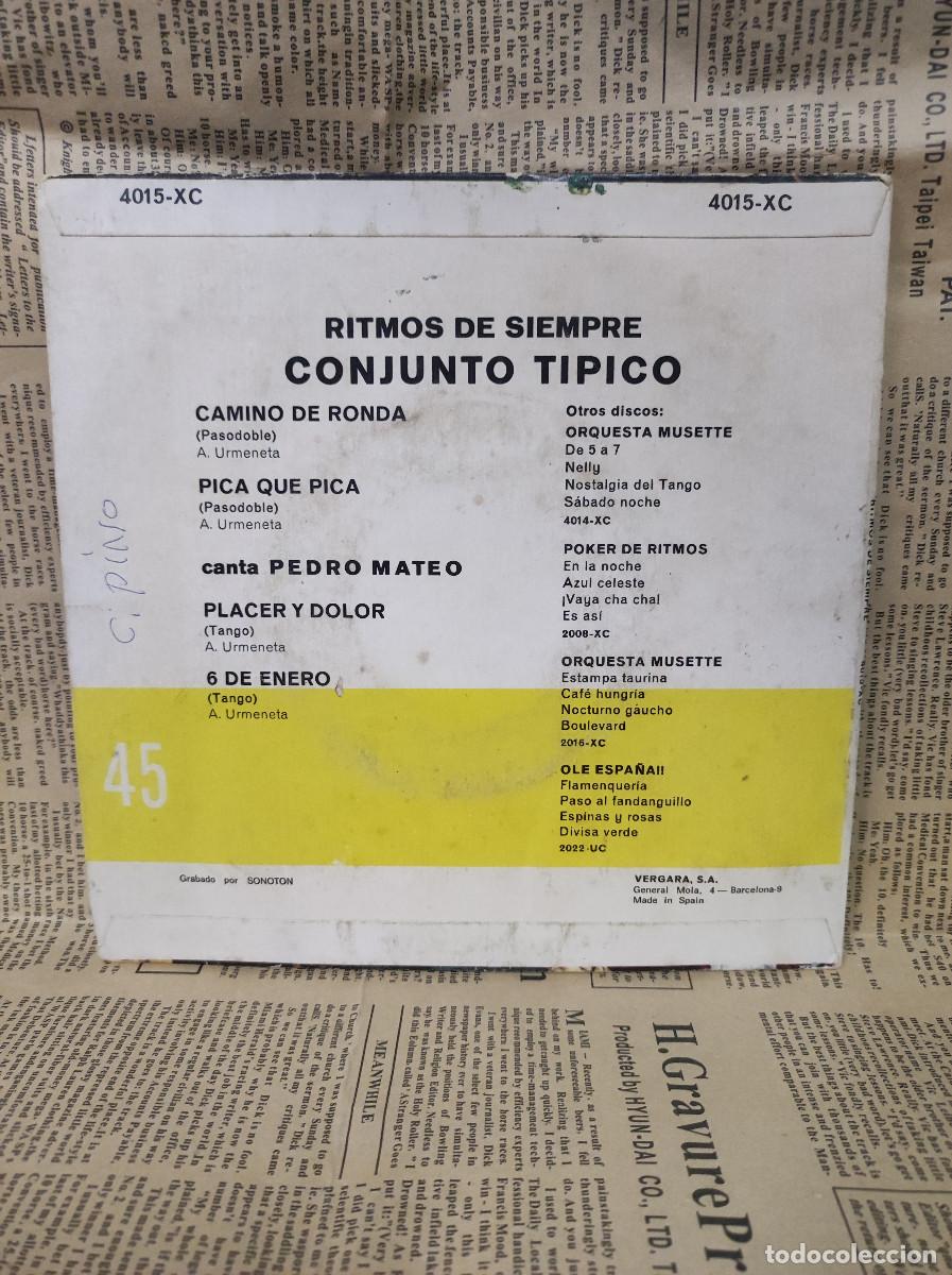 Discos de vinilo: Conjunto T&iacute;pico &ndash; Ritmos de Siempre - Foto 2