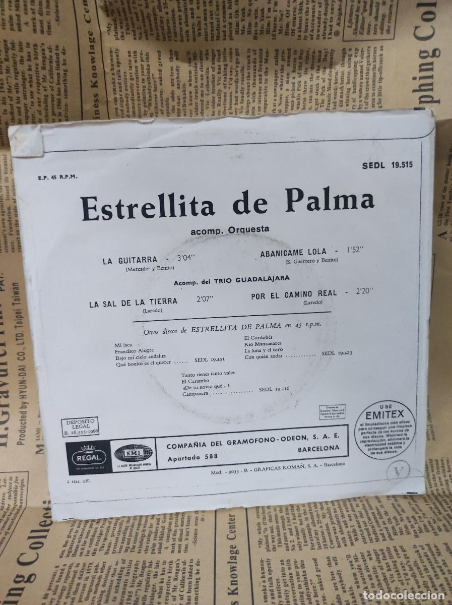 Discos de vinilo: Estrellita De Palma &ndash; La Guitarra - Foto 2