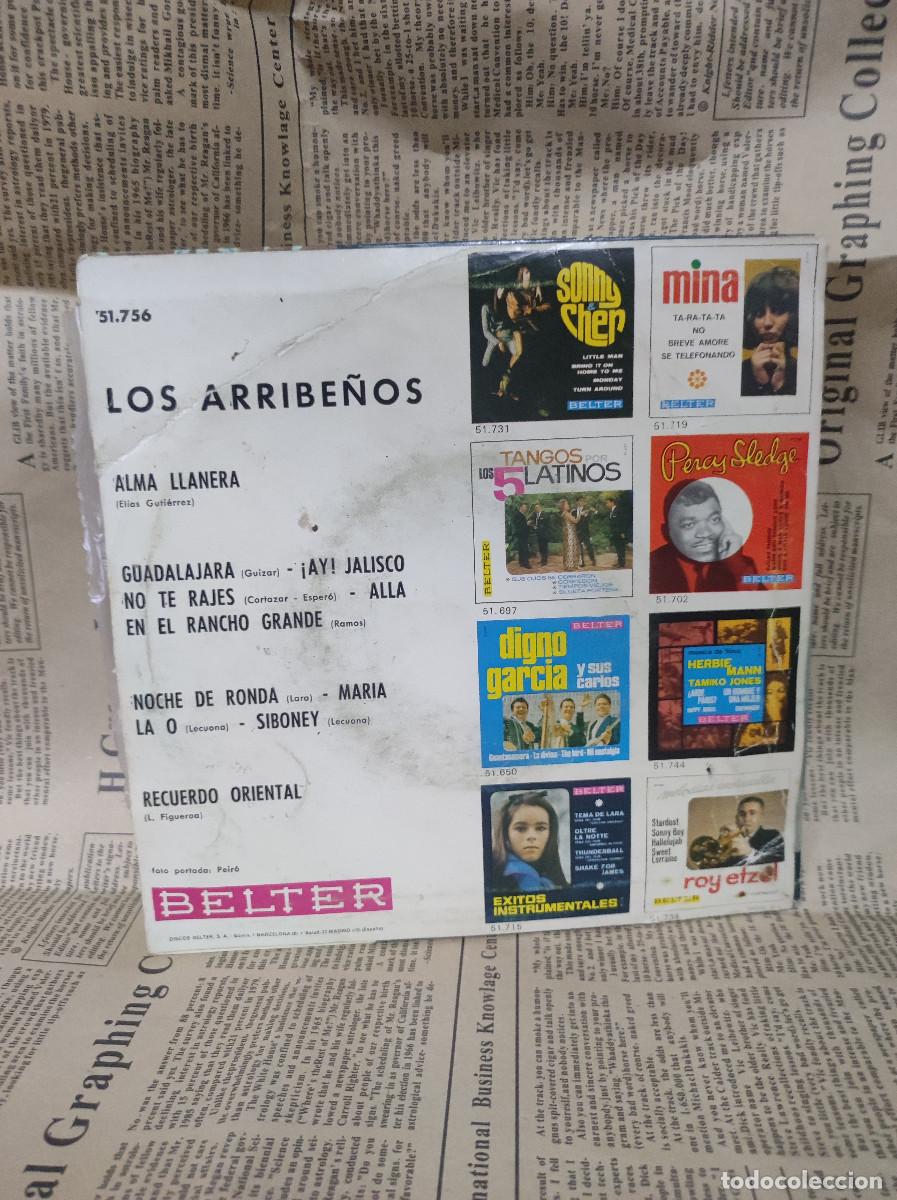 Discos de vinilo: Los Arribe&ntilde;os &ndash; Alma Llanera - Foto 2