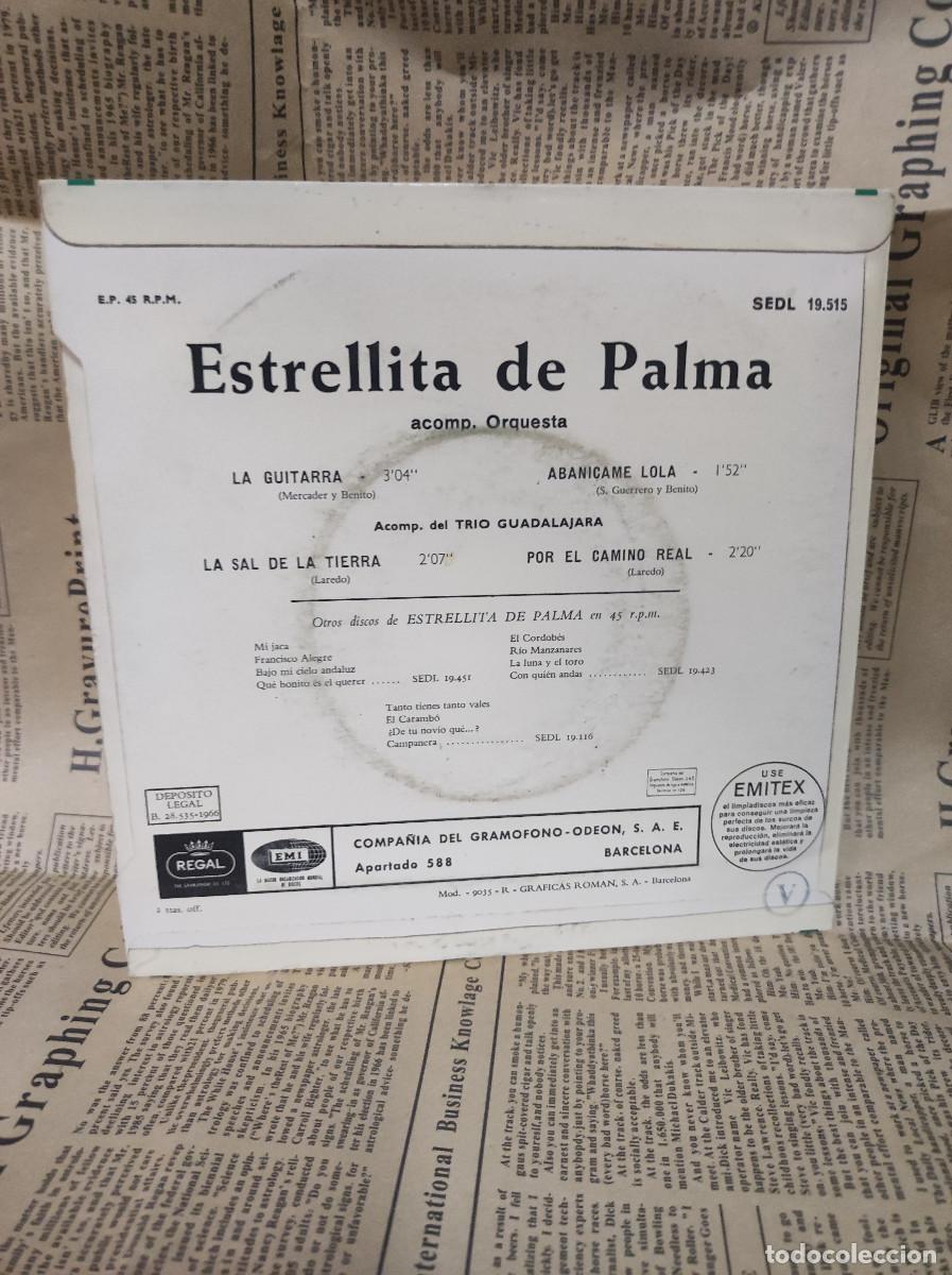Discos de vinilo: Estrellita De Palma &ndash; La Guitarra - Foto 2