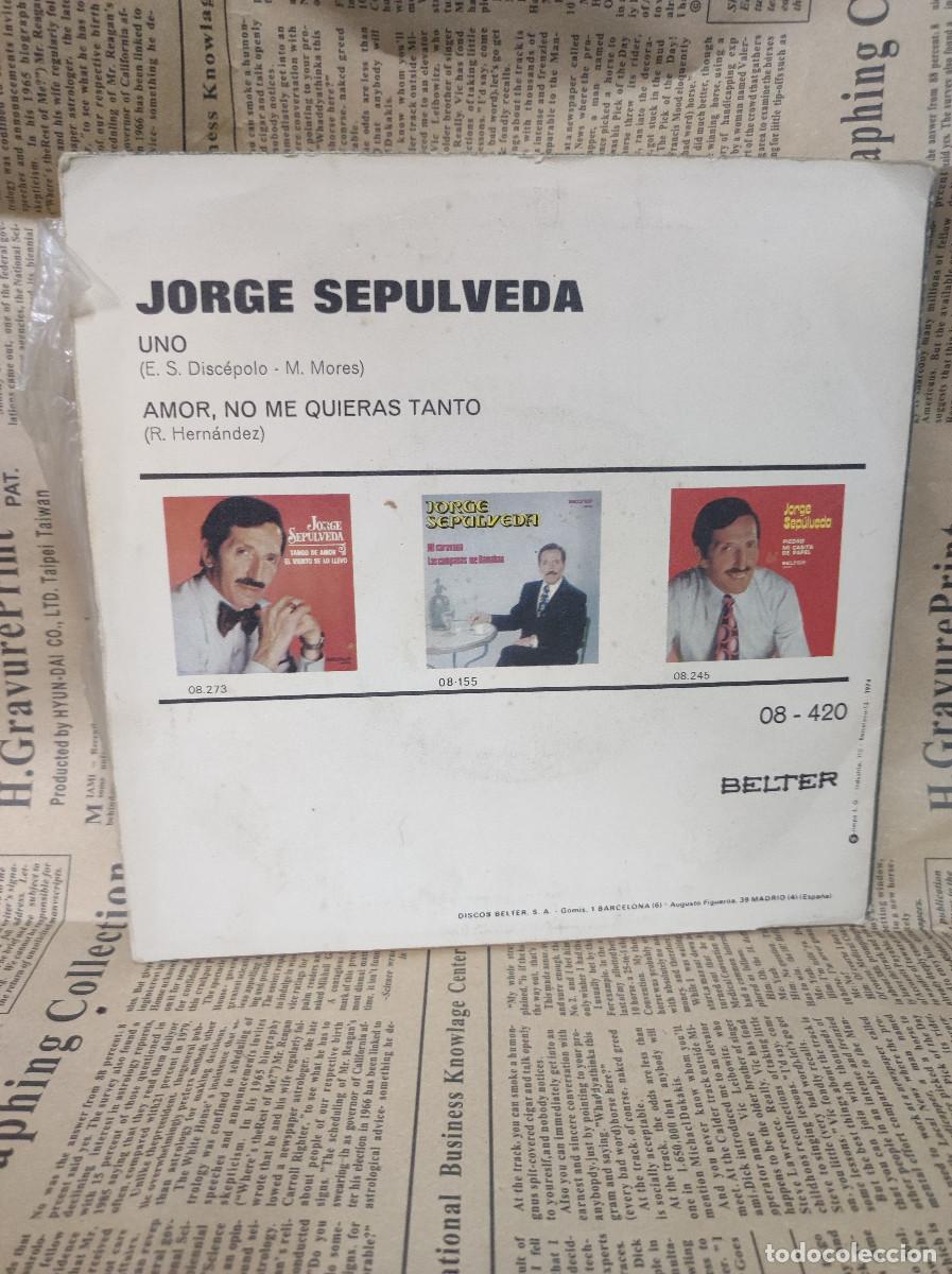 Discos de vinilo: Jorge Sep&uacute;lveda &ndash; Uno - Foto 2