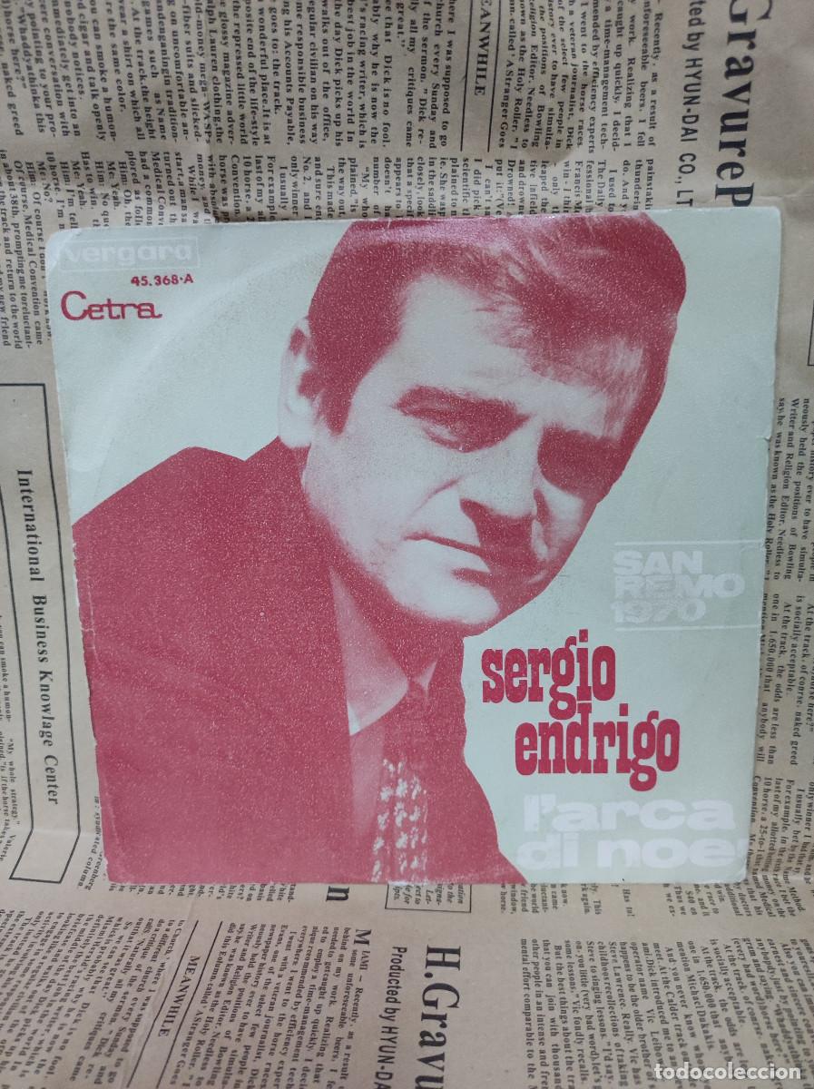 Discos de vinilo: Endrigo &ndash; LArca Di No&eacute; - Foto 2