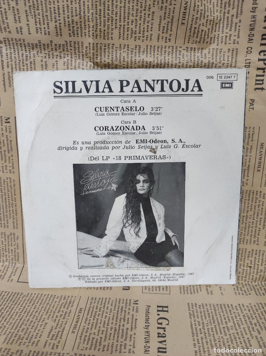 Discos de vinilo: Silvia Pantoja &ndash; Cu&eacute;ntaselo - Foto 2