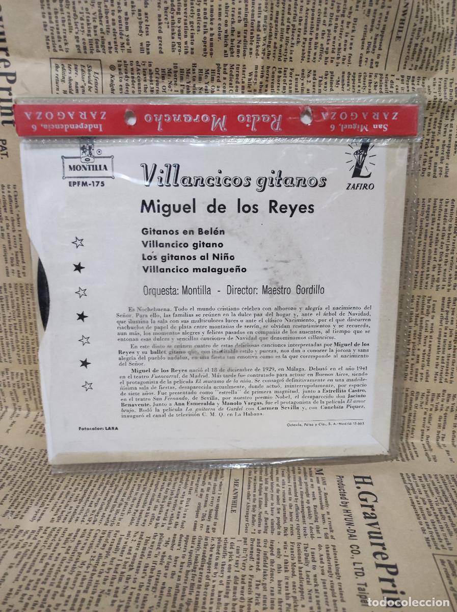 Discos de vinilo: Miguel De Los Reyes &ndash; Villancicos Gitanos - Foto 2