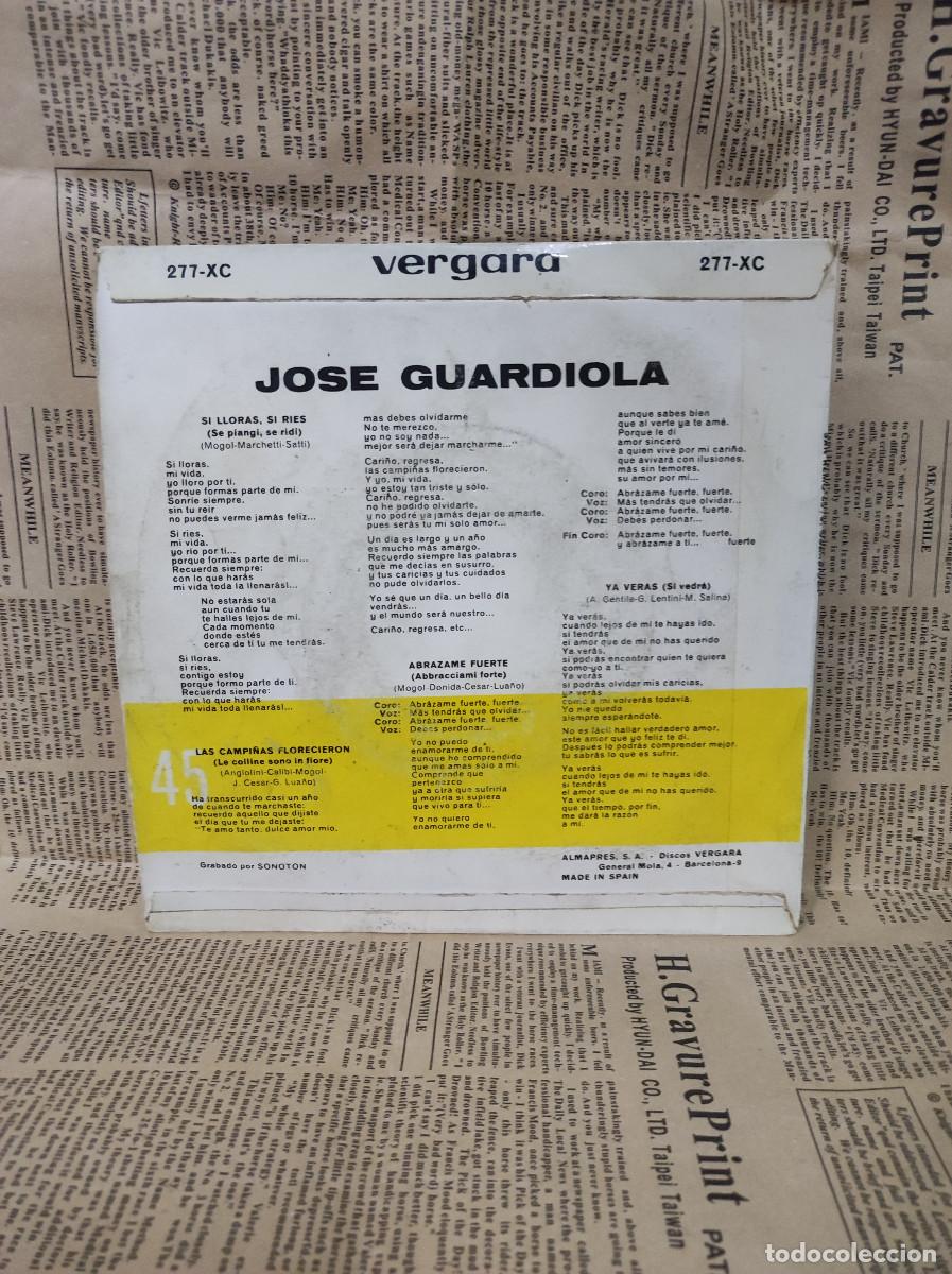 Discos de vinilo: Jose Guardiola &ndash; San Remo 65 - Foto 2