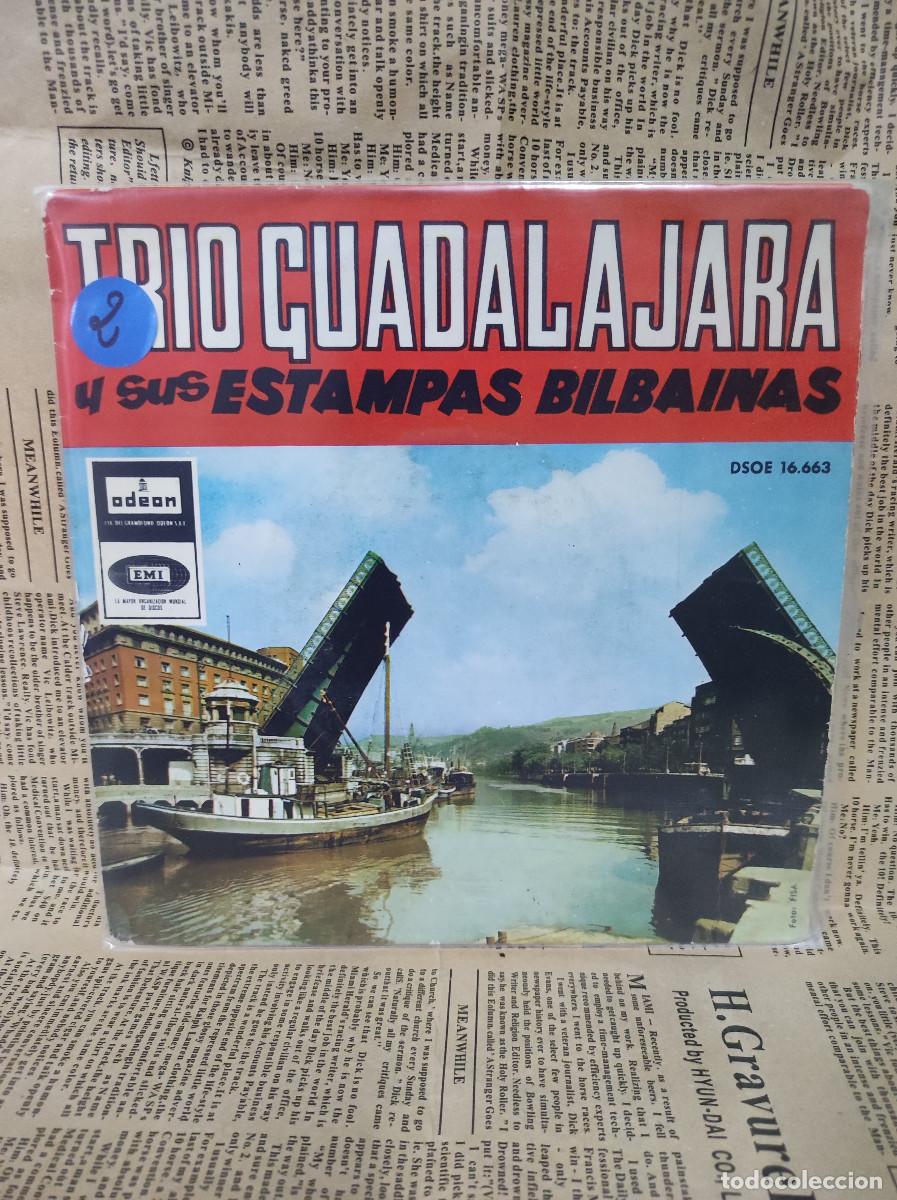 Discos de vinilo: TRIO GUADALAJARA - ESTAMPAS BILBAINAS - Foto 1