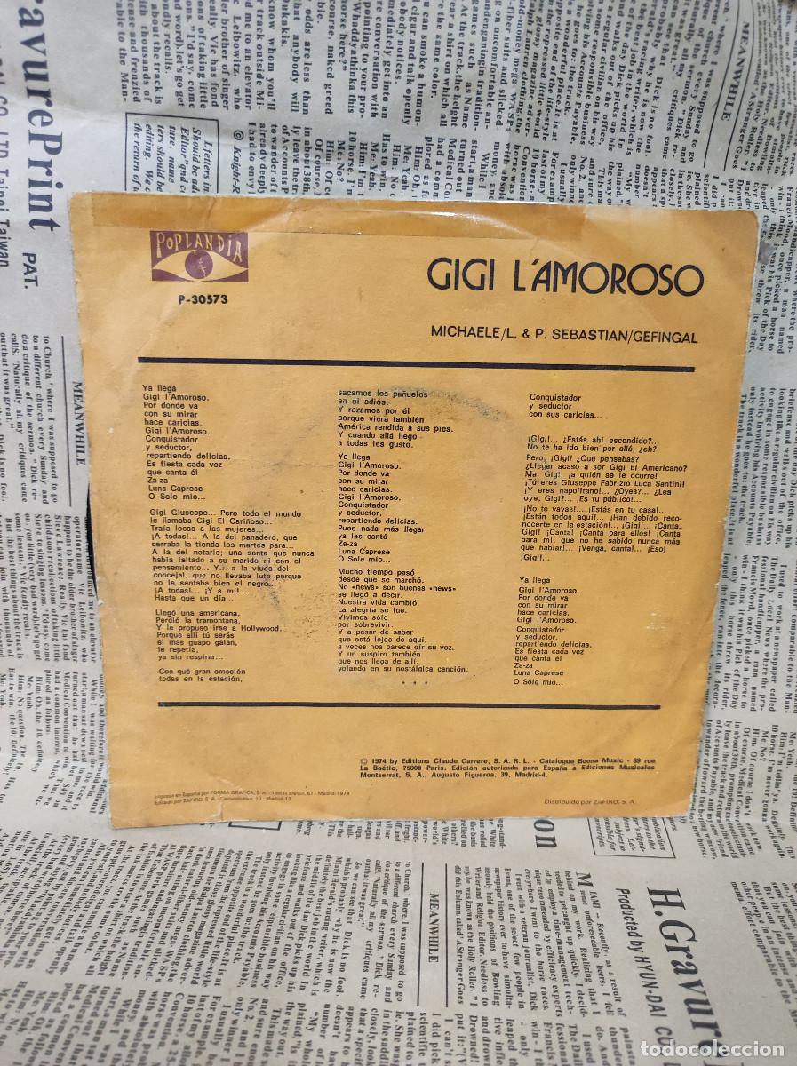 Discos de vinilo: Dalida &ndash; Gigi LAmoroso - Foto 2